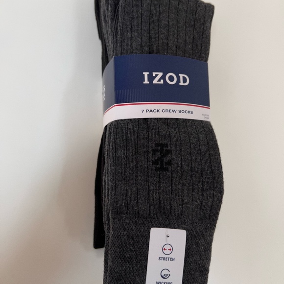 Izod Underwear & Socks Izod Ribbed Crew Socks 625 Poshmark